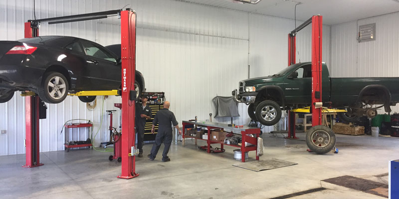 Working Hard at AnD Autmotive General Automotive Repair Camrose